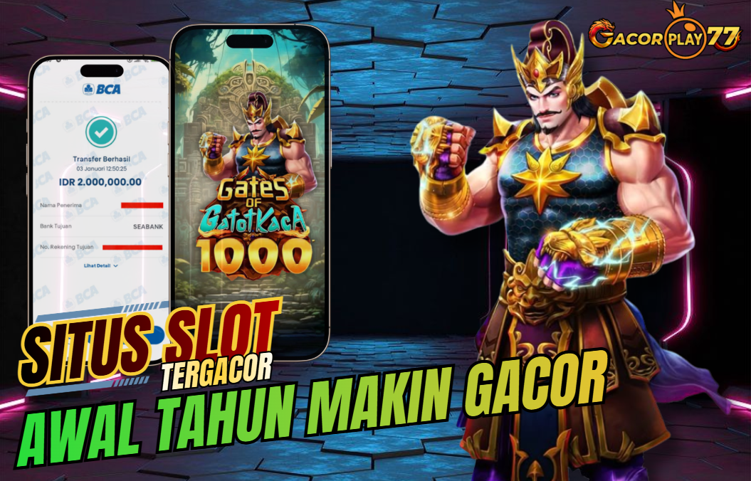 Selamat kepada user id : gexxxxut Wede Rp 2.000.000 di Game GATES OF GATOTKACA 1000 PRAGMATIC PLAY Cair Gk Sampe 1 Menit! Menang Mudah di Gacorplay77